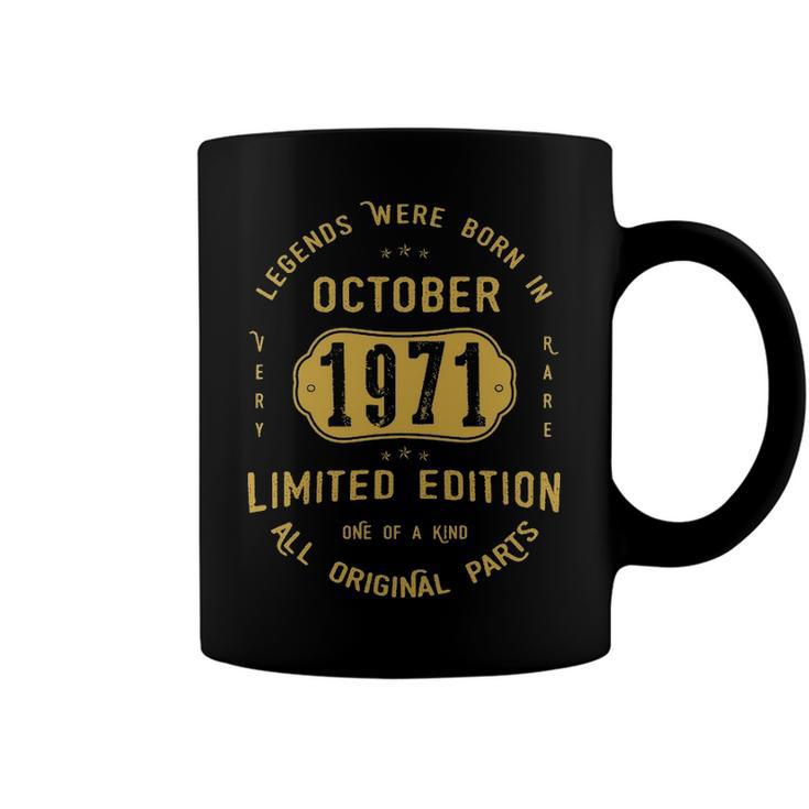 1971 October Birthday Gift   1971 October Limited Edition Coffee Mug