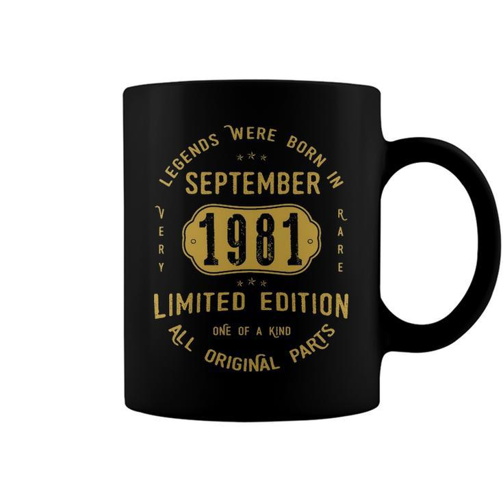 1981 September Birthday Gift   1981 September Limited Edition Coffee Mug