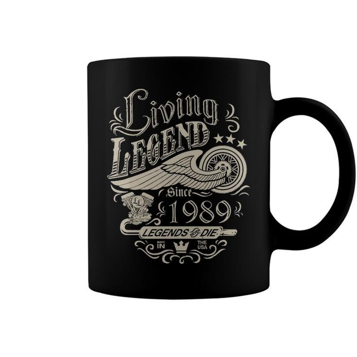 1989 Birthday   Living Legend Since 1989 Coffee Mug