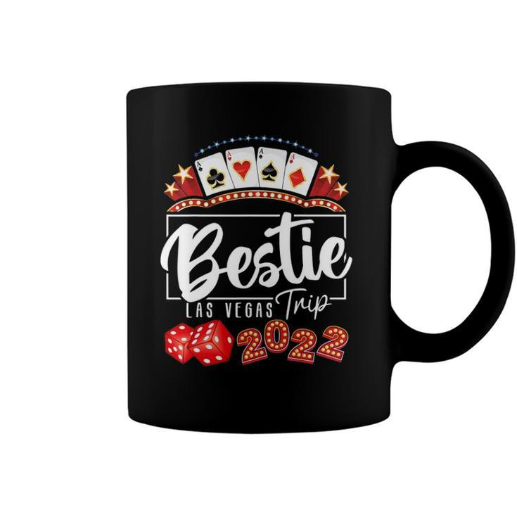 2022 Vegas Bestie Trip For Birthday Party Las Vegas Squad Coffee Mug