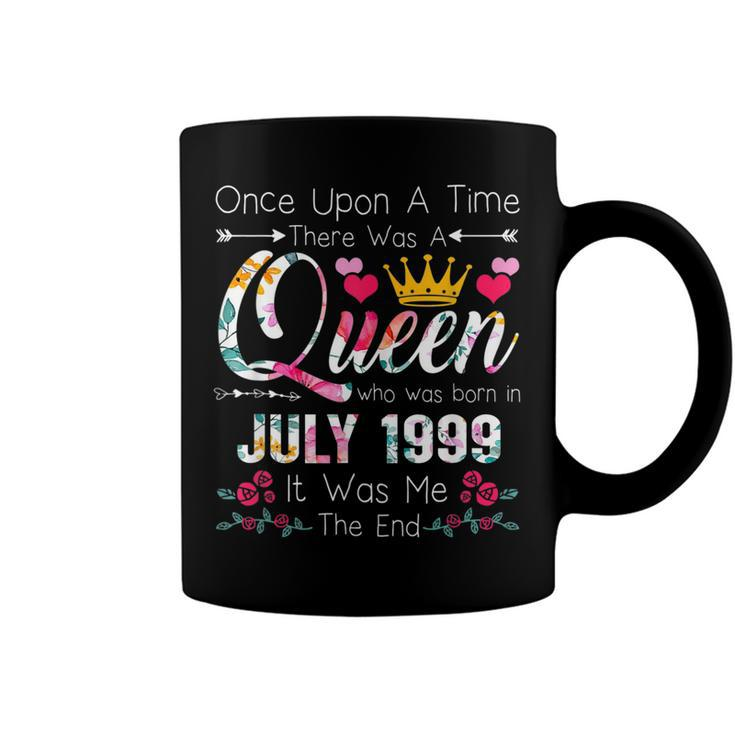 23 Years Birthday Girls 23Rd Birthday Queen July 1999  Coffee Mug