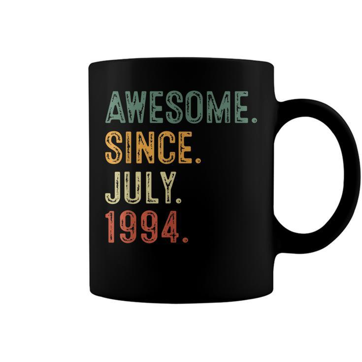 28 Yr Old 28Th Birthday Decorations Awesome Since July 1994  Coffee Mug