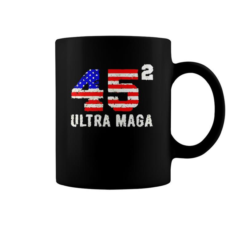45 Squared Trump Ultra Maga Coffee Mug