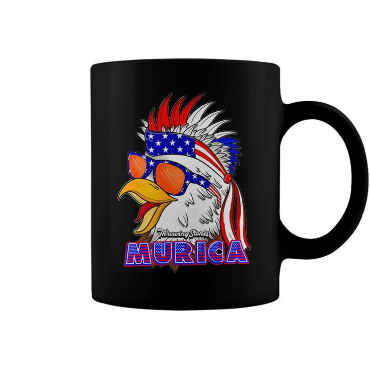 4Th July Amurica Throwing Stones Merch T-Shirt Coffee Mug