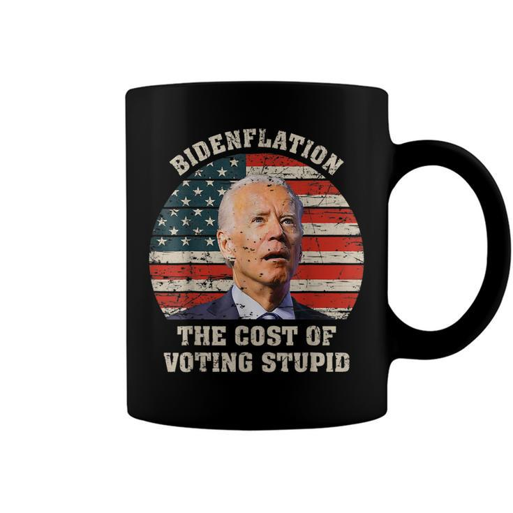4Th Of July Bidenflation The Cost Of Voting Stupid Biden  Coffee Mug