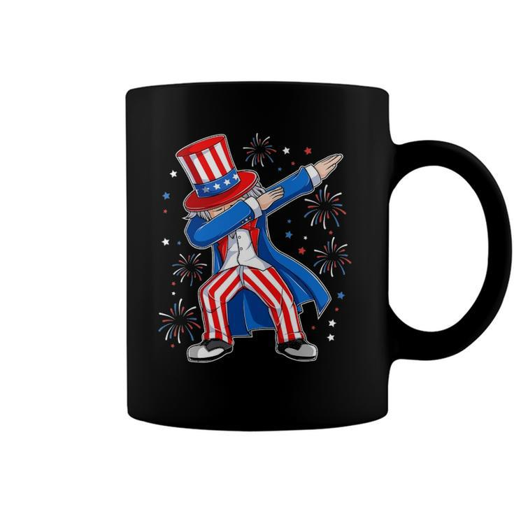 4Th Of July Dabbing Uncle Sam Costume Patriotic Gift Coffee Mug