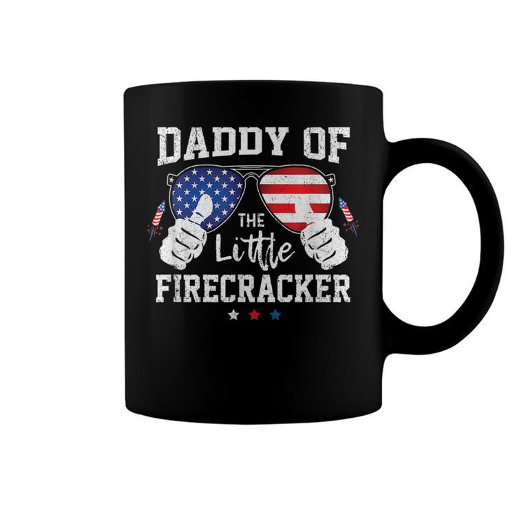 4Th Of July Fireworks Funny Daddy Of The Little Firecracker  Coffee Mug
