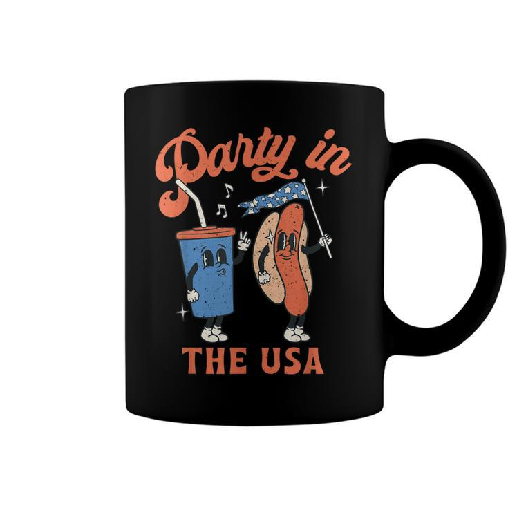 4Th Of July  For Hotdog Lover Party In The Usa  Coffee Mug
