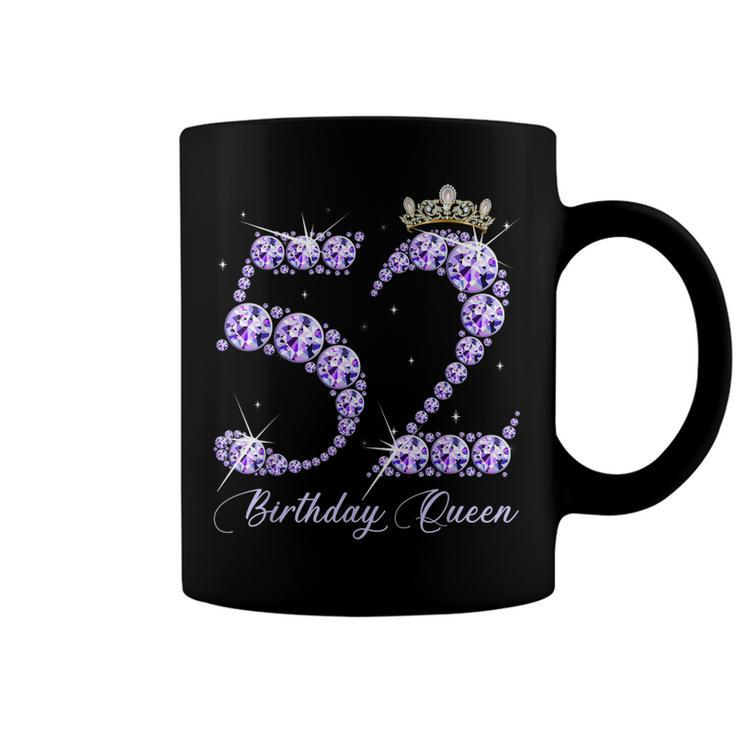 52 Year Old Its My 52Nd Birthday Queen Diamond Heels Crown  Coffee Mug