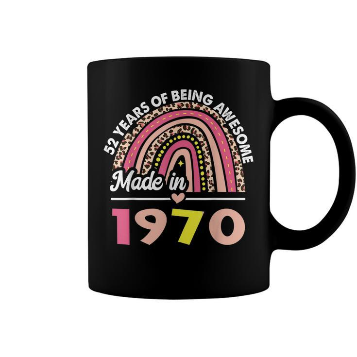52 Years Old Gifts 52Nd Birthday Born In 1970 Women Girls  Coffee Mug