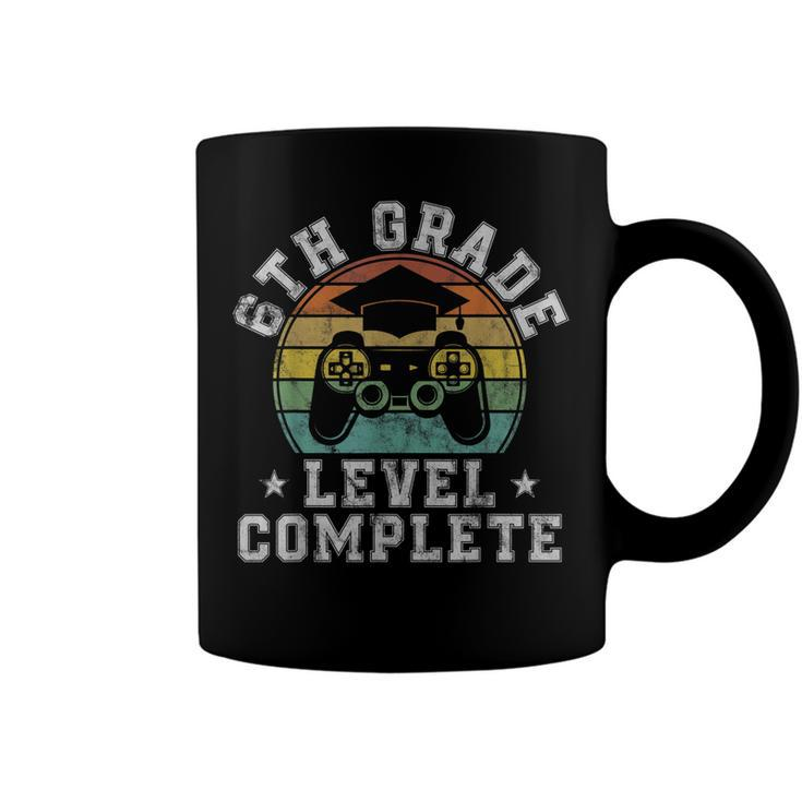 6Th Grade Level Complete Sixth Grade Graduation Video Gamer  Coffee Mug