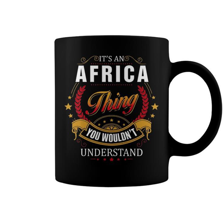 Africa Shirt Family Crest Africa T Shirt Africa Clothing Africa Tshirt Africa Tshirt Gifts For The Africa  Coffee Mug