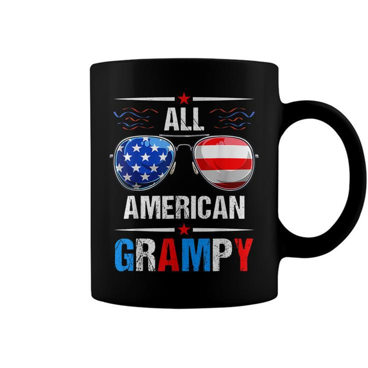 All American Flag Grampy July 4Th Sunglasses Usa Patriotic  Coffee Mug
