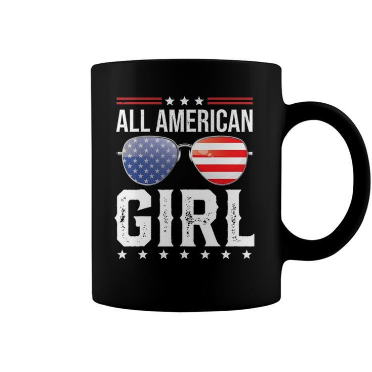 All American Girl Matching Family Fourth 4Th Of July Coffee Mug