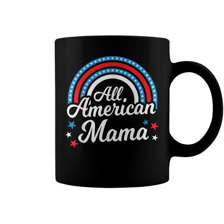 All American Mama- Funny 4Th Of July Family Matching  Coffee Mug