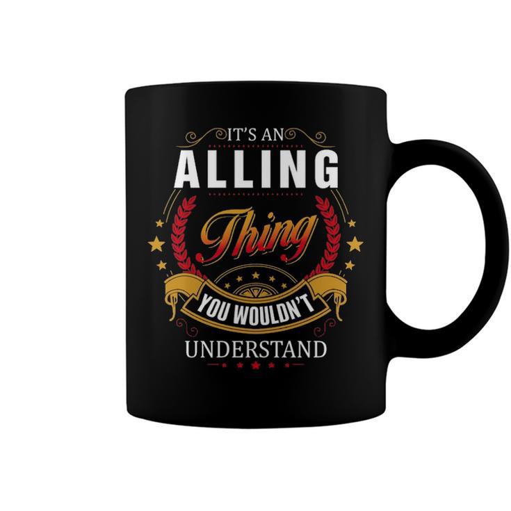 Alling Shirt Family Crest Alling T Shirt Alling Clothing Alling Tshirt Alling Tshirt Gifts For The Alling  Coffee Mug