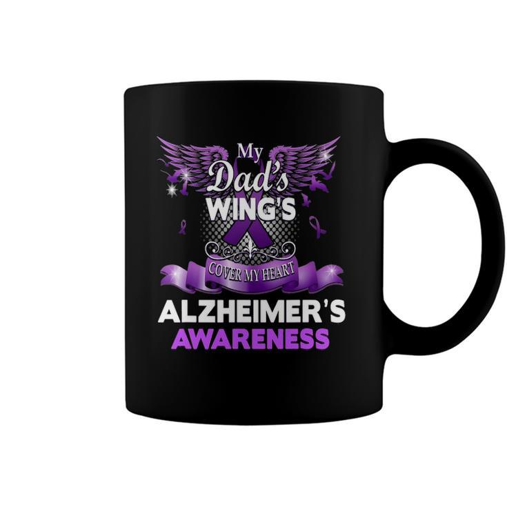 Alzheimers Awareness Gift Products Dads Wings Memorial Coffee Mug