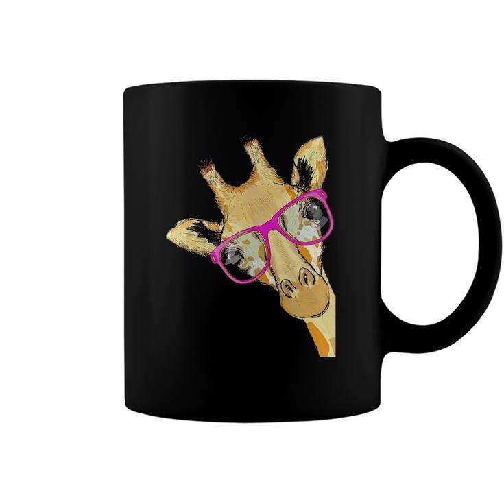 Animal Tees Hipster Giraffe Lovers Coffee Mug