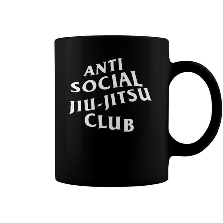 Anti Social Jiu Jitsu Bjj  Coffee Mug