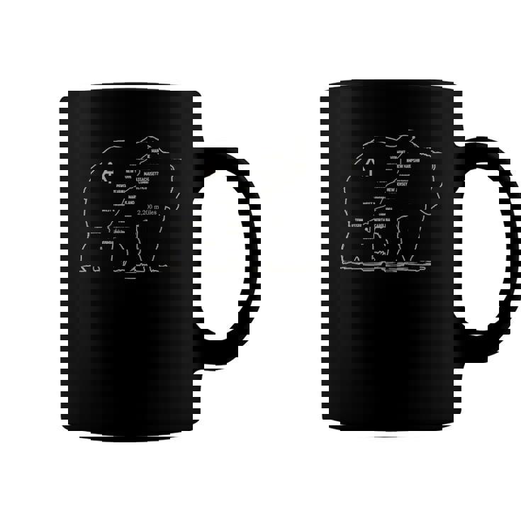 Appalachian Trail Bear Symbol Of Appalachian National Park Coffee Mug