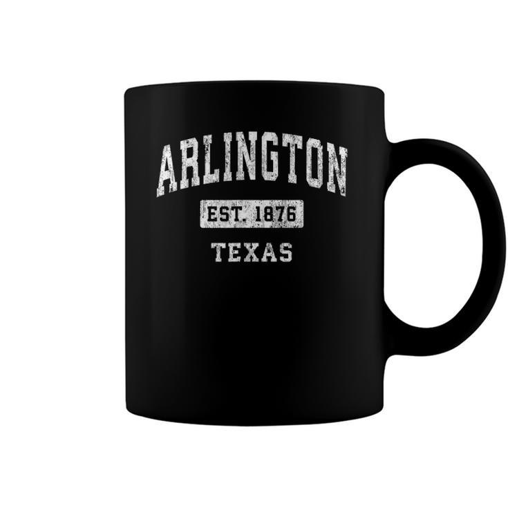 Arlington Texas Tx Vintage Established Sports Design Coffee Mug