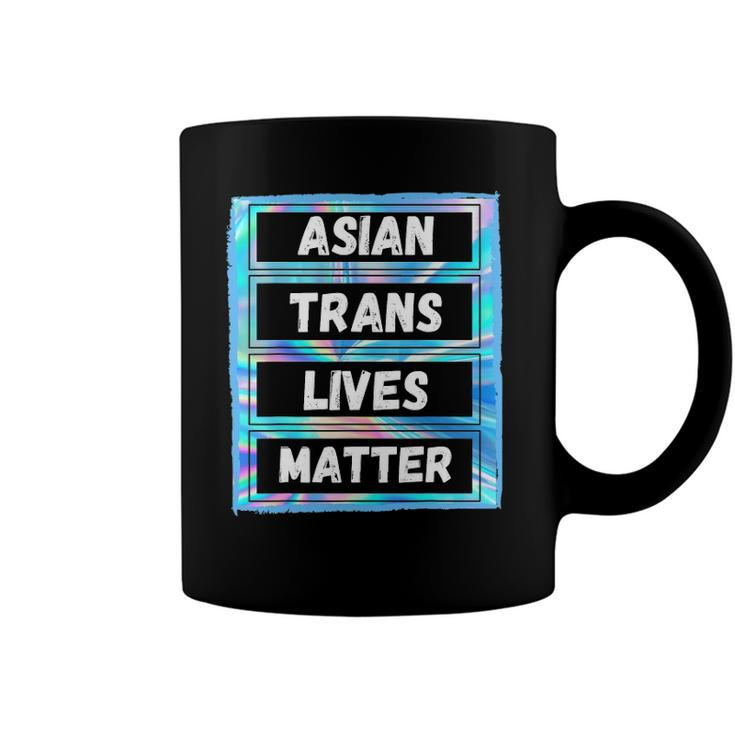 Asian Trans Lives Matter Lgbtq Transsexual Pride Flag Coffee Mug
