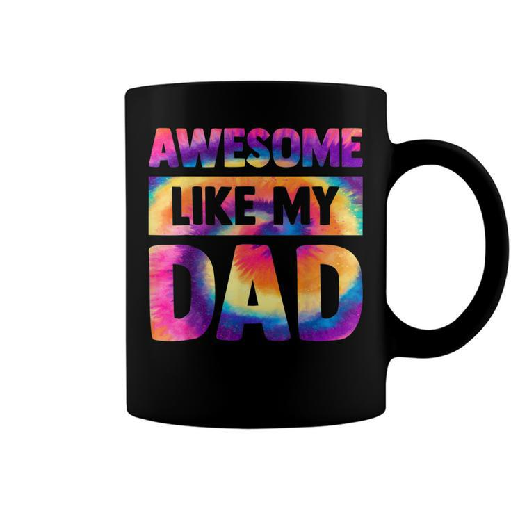 Awesome Like My Dad Matching Fathers Day Family Kids Tie Dye  V2 Coffee Mug