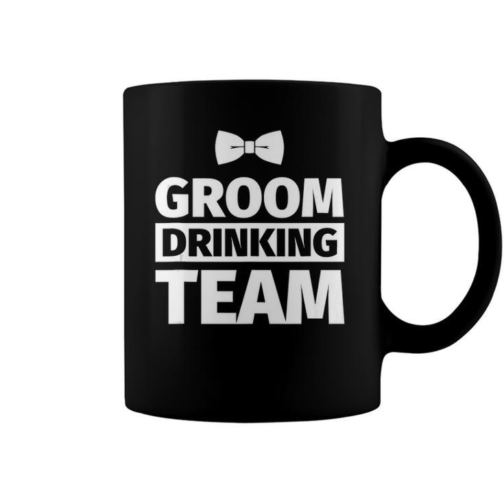 Bachelor Party - Groom Drinking Team Coffee Mug