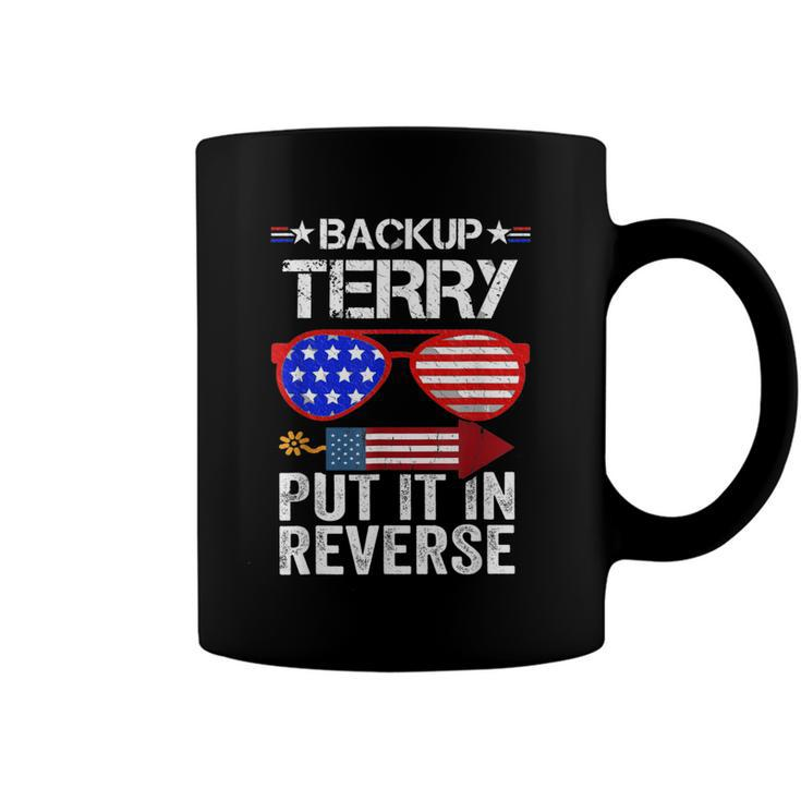 Back It Up Terry American Flag Usa 4Th Of July Sunglasses  Coffee Mug