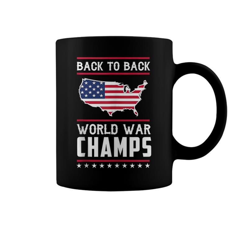 Back To Back Undefeated World War Champs   Coffee Mug