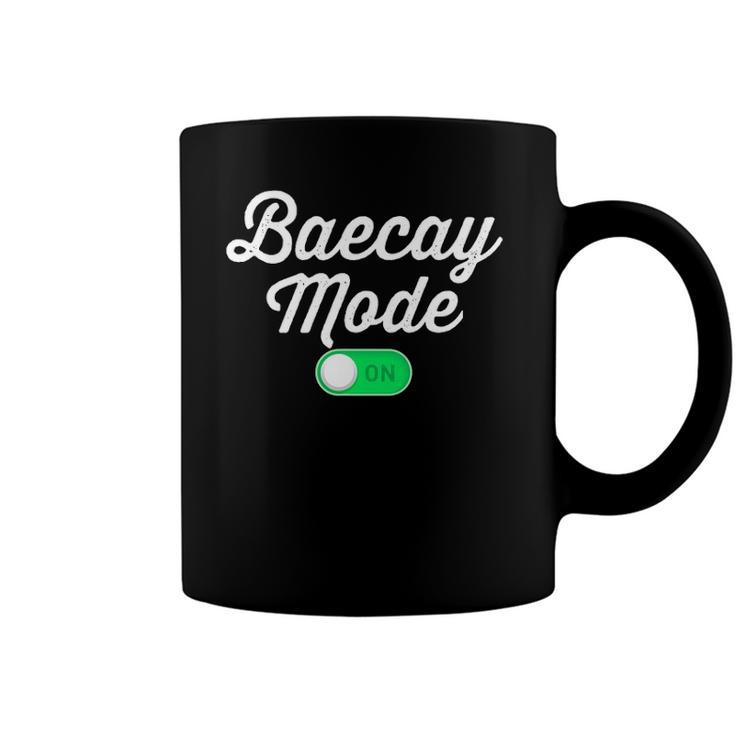 Baecay Mode On Vacation Baecation Matching Couples Coffee Mug