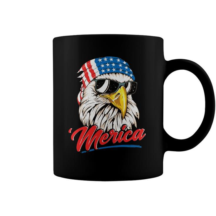 Bald Eagle Merica 80S Mullet Eagle America Usa 4Th Of July Essential Coffee Mug