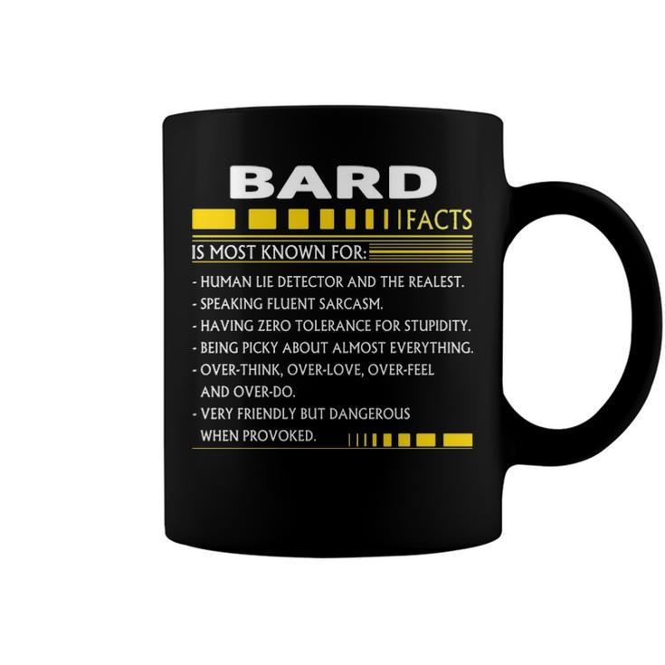 Bard Name Gift   Bard Facts Coffee Mug