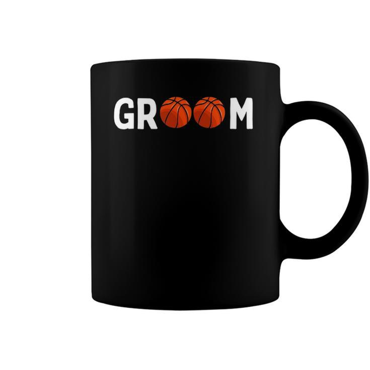 Basketball Groom Wedding Party Funny Coffee Mug