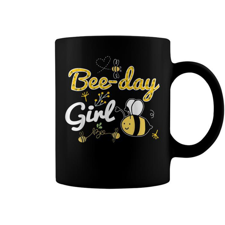Bee Bee Bee-Day Girl Birthday Party Cute Bee Coffee Mug