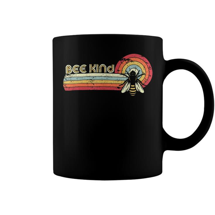 Bee Bee Bee Kind Retro Style Bees Coffee Mug