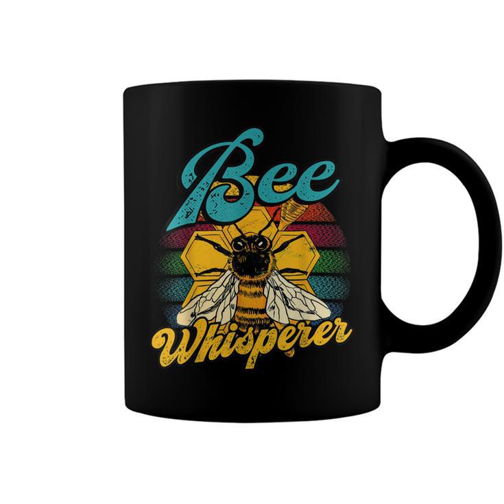 Bee Bee Bee Whisperer Vintage Retro Style Honeybee Hives Coffee Mug