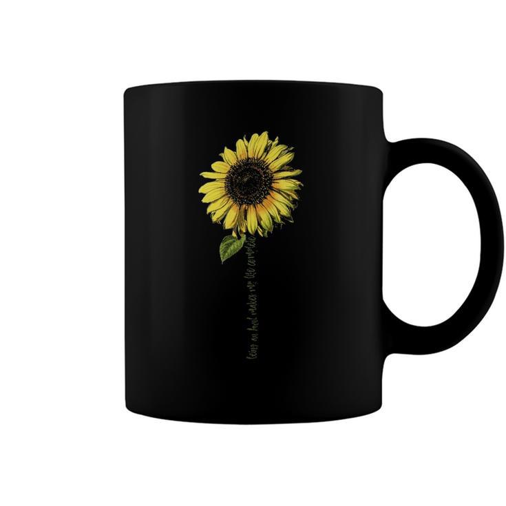 Being An Aunt Makes My Life Complete  Sunflower Gift Coffee Mug