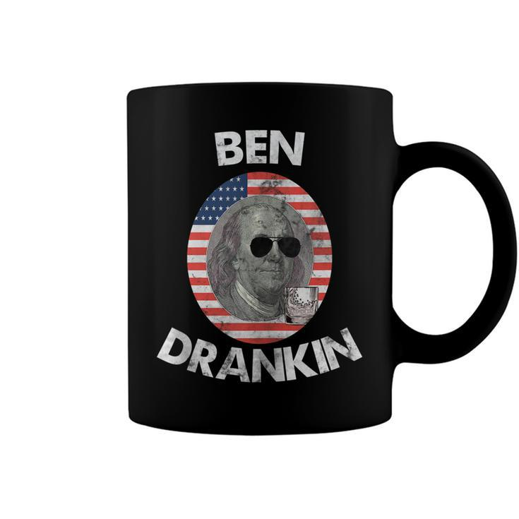 Ben Drankin  4Th Of July Gift Beer Party  Coffee Mug