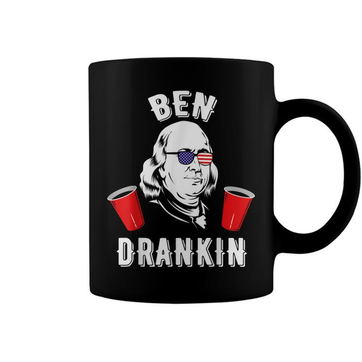 Ben Drankin Benjamin  Sunglasses 4Th Of July  Coffee Mug