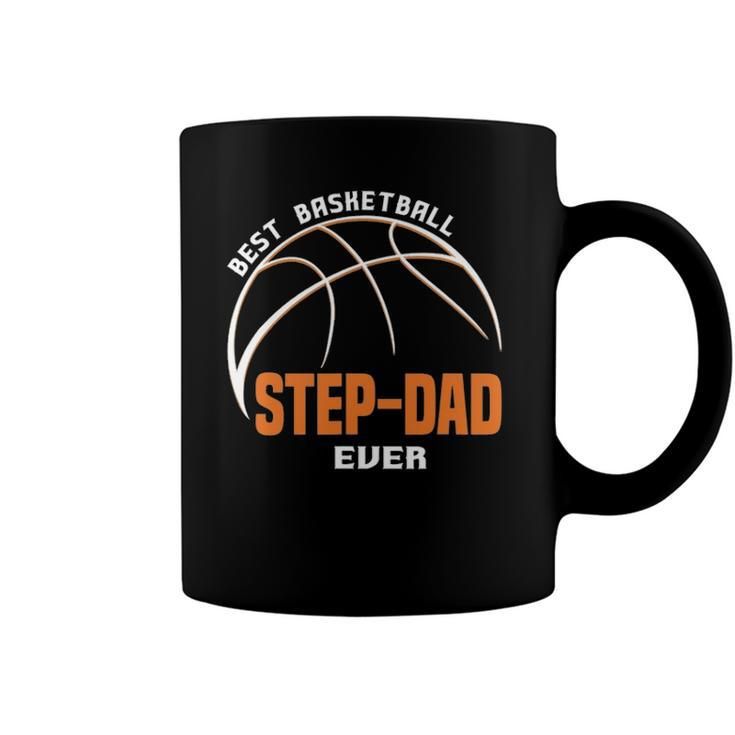 Best Basketball Step Dad Ever Fathers Day Coffee Mug