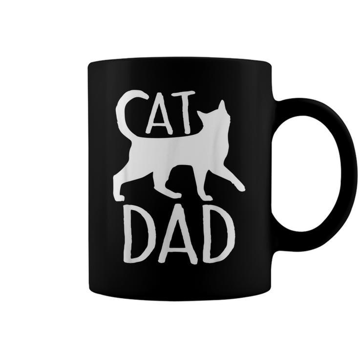 Best Cat Dad  Fathers Day Kitty Daddy Papa Christmas  V3 Coffee Mug