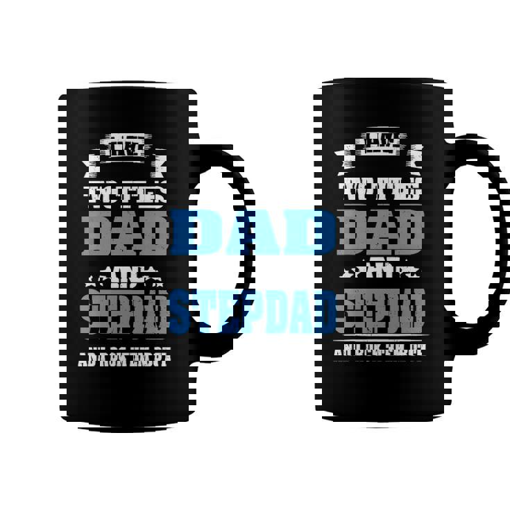 Best Dad And Stepdad Cute Fathers Day Gift From Wife Copy Coffee Mug