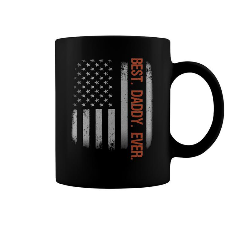 Best Daddy Ever American Flag Fathers Day Gift Coffee Mug