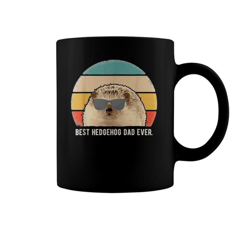 Best Hedgehog Dad Ever Animal Funny Retro Classic Coffee Mug