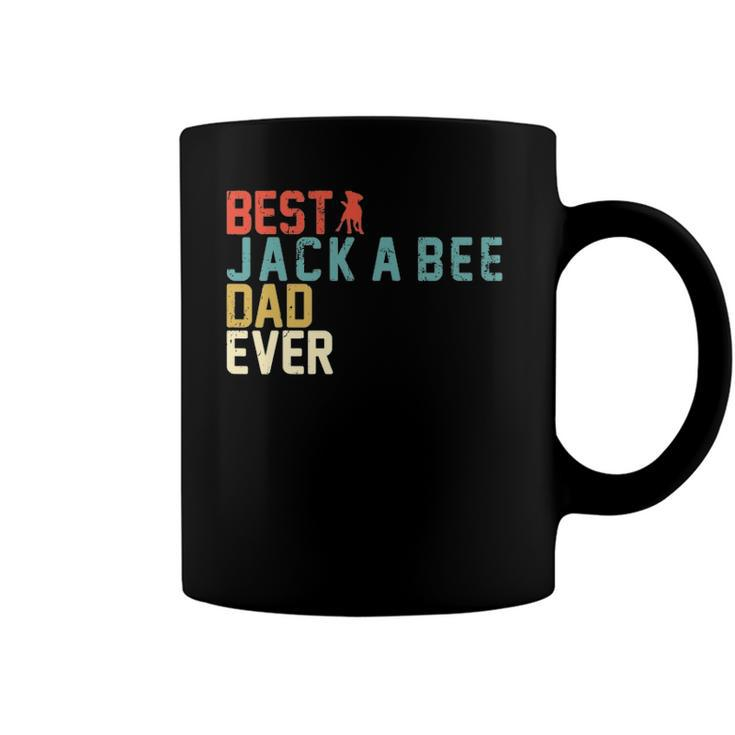 Best Jack-A-Bee Dad Ever  Retro Vintage Coffee Mug
