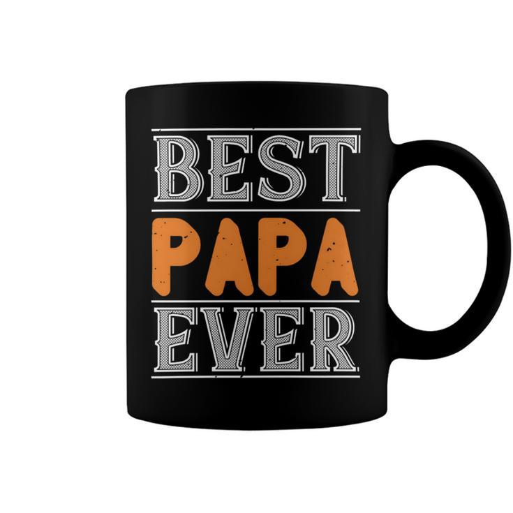 Best Papa Ever 2 Papa T-Shirt Fathers Day Gift Coffee Mug