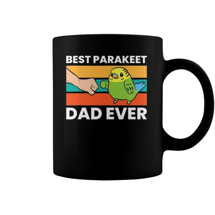 Best Parakeet Dad Ever Vintage Retro Coffee Mug