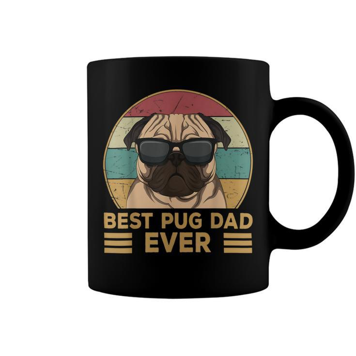 Best Pug Dad Ever Funny Pug Dog  For  And Coffee Mug