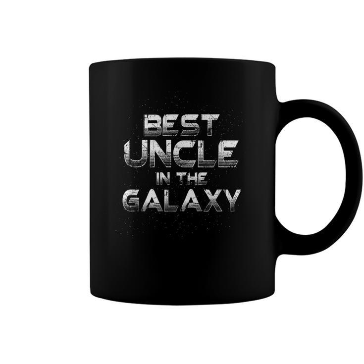 Best Uncle In The Galaxy Cool Space Funny Cool Uncle  Coffee Mug
